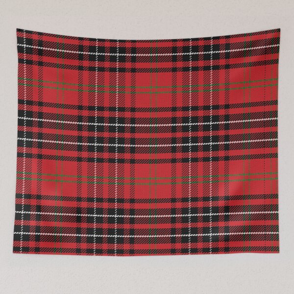 Item preview, Black and Red Classic Lumberjack Pattern designed and sold by SoccaTamam.