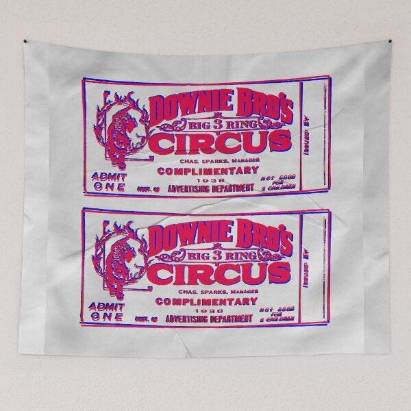 Item preview, Circus - Retro Ticket designed and sold by Art-Frankenberg.