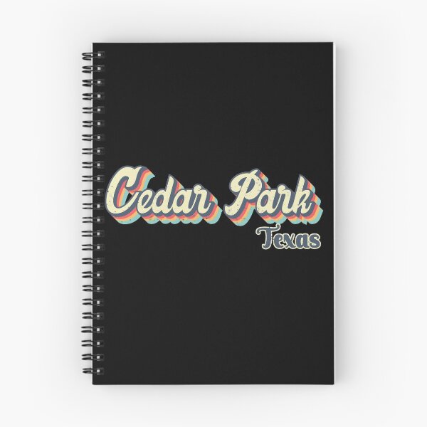 Item preview, Cedar Park City Texas Retro Vintage 70s rainbow designed and sold by Teelogic.