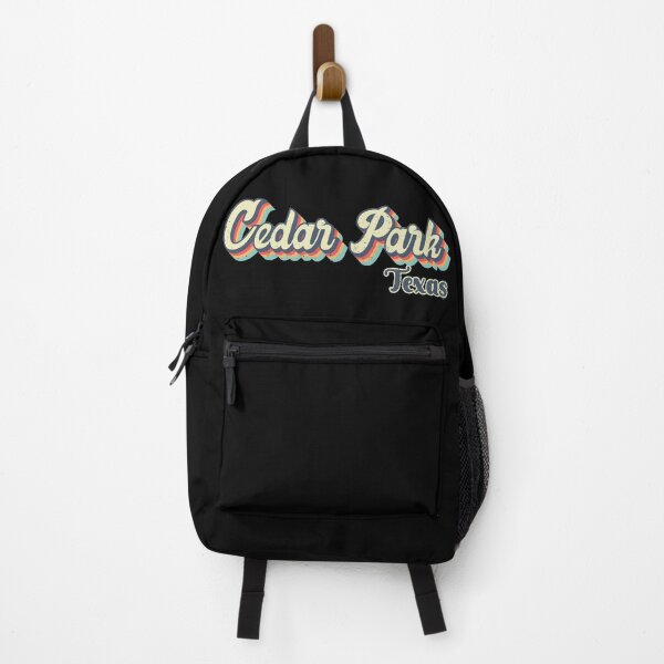 Item preview, Cedar Park City Texas Retro Vintage 70s rainbow designed and sold by Teelogic.