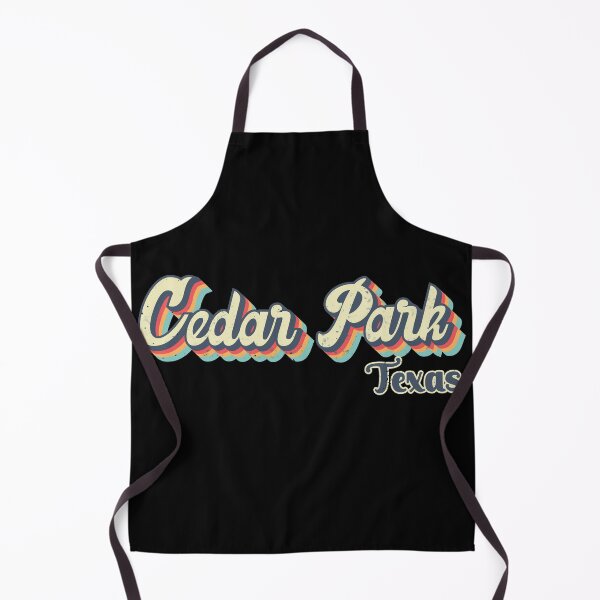 Item preview, Cedar Park City Texas Retro Vintage 70s rainbow designed and sold by Teelogic.