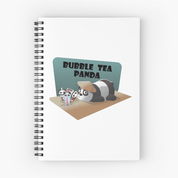 Item preview, panda bubble tea designed and sold by Polla-Shirt.