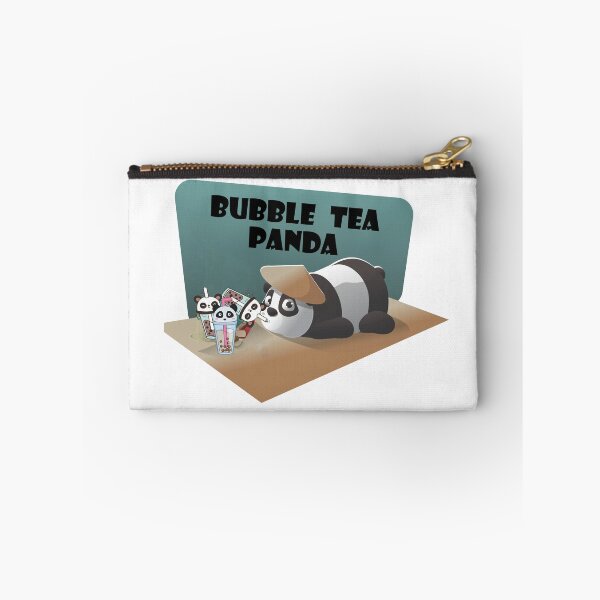 Item preview, panda bubble tea designed and sold by Polla-Shirt.