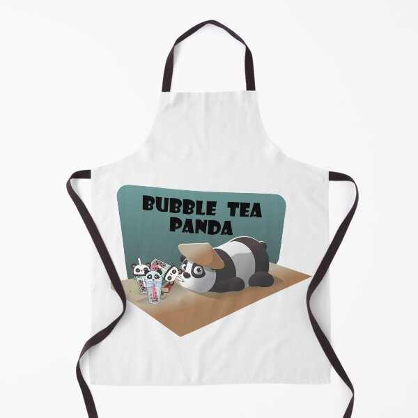 Item preview, panda bubble tea designed and sold by Polla-Shirt.