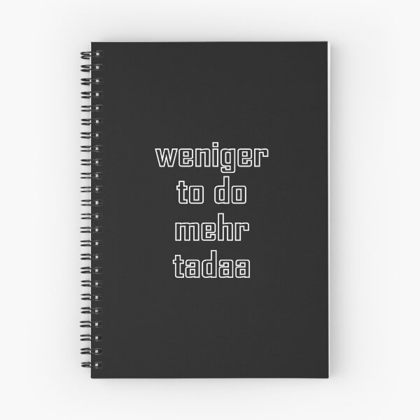 Artikelvorschau, Weniger to do - Noch mehr tadaa | weiss entworfen und verkauft von paIMAGES.