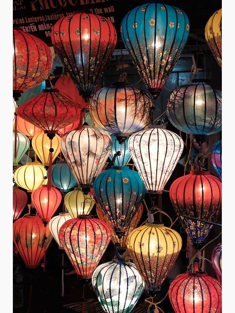 "Paper Lantern Festival " Poster by TeAmo Redbubble