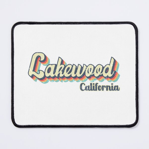 Item preview, Lakewood City California Retro Vintage 70s rainbow designed and sold by Teelogic.