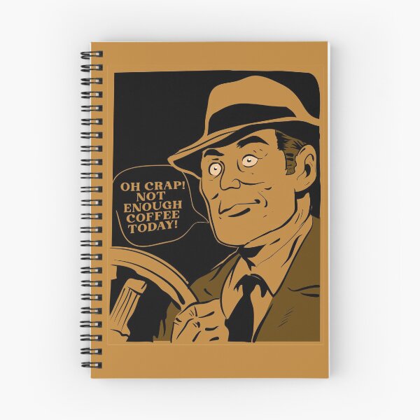 Item preview, Not Enough Coffee Today ( Shock Vintage Comic ! ) designed and sold by WULFLAND ARTS.