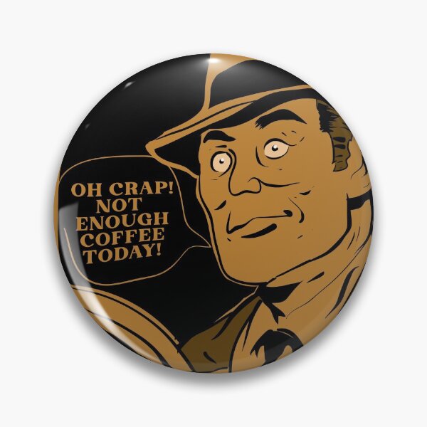 Item preview, Not Enough Coffee Today ( Shock Vintage Comic ! ) designed and sold by WULFLAND ARTS.