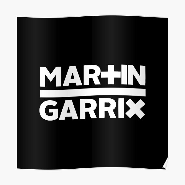 BEST SELLING - Martin Garrix Logo Poster