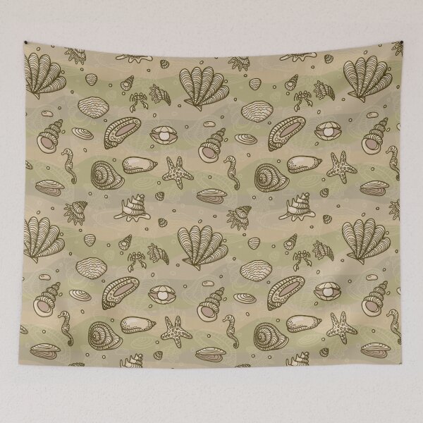 Item preview, Sea shells and underwater wildlife designed and sold by Shoshina.