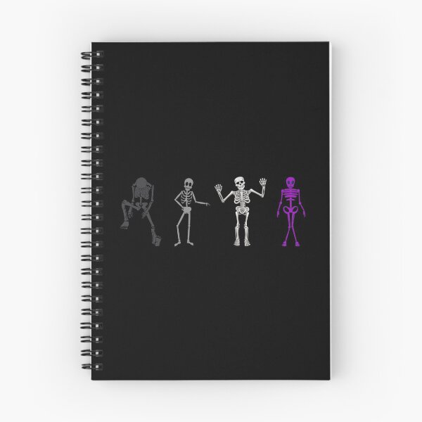 Item preview, Ace Skeletons Halloween. Asexual Pride designed and sold by Subtle Pride Shop.