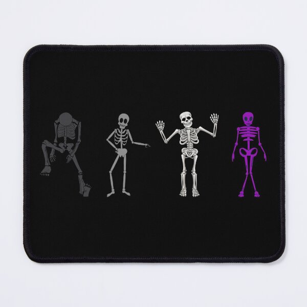 Item preview, Ace Skeletons Halloween. Asexual Pride designed and sold by Subtle Pride Shop.