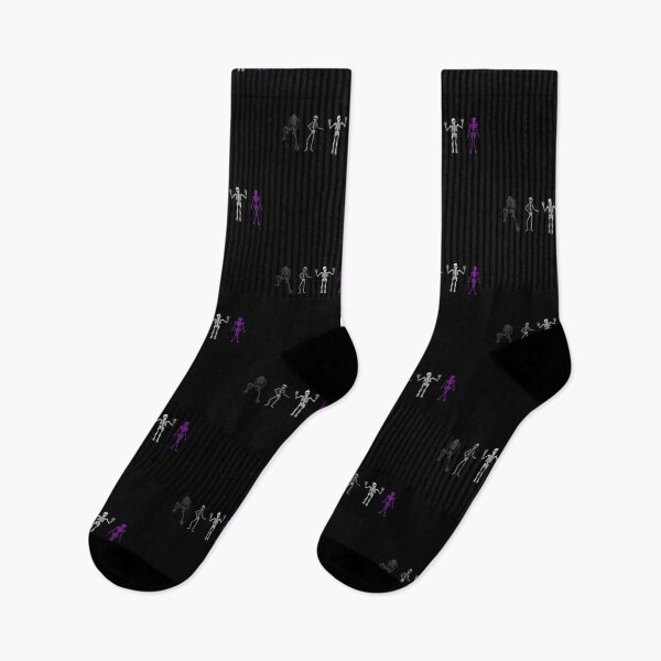 Item preview, Ace Skeletons Halloween. Asexual Pride designed and sold by Subtle Pride Shop.