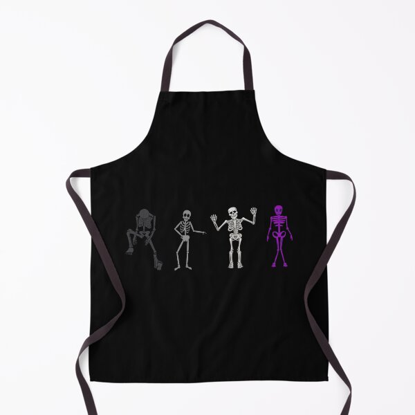 Item preview, Ace Skeletons Halloween. Asexual Pride designed and sold by Subtle Pride Shop.
