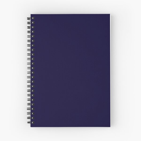 Item preview, navy blue solid color designed and sold by The Poette.