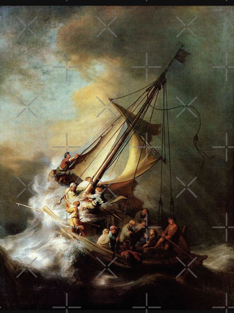 Christ In The Storm On The Sea Of Galilee