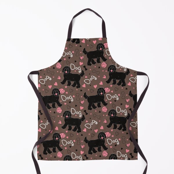 Item preview, Cute Black Sheepadoodle Dog designed and sold by Lulupainting.
