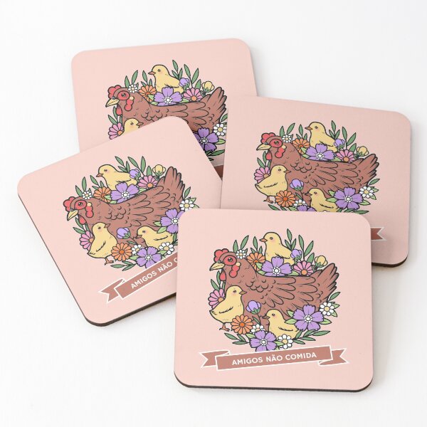 Item preview, AMIGOS NÃO COMIDA designed and sold by AladdinMktgs.