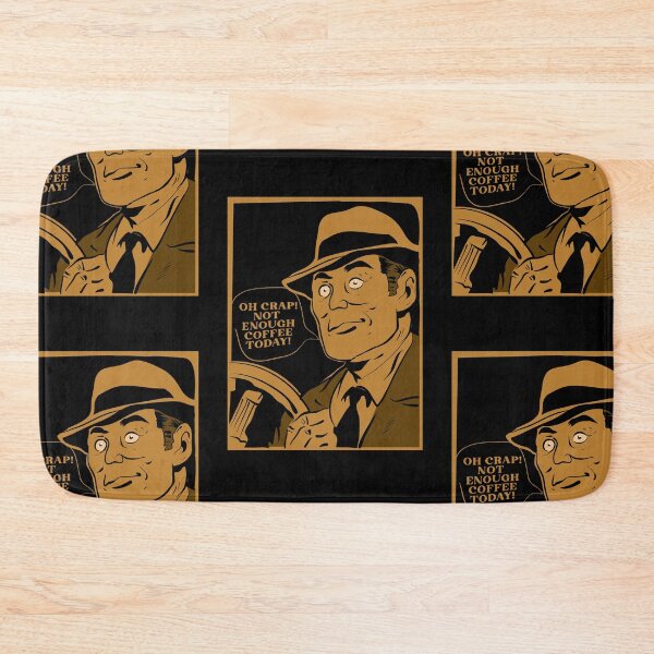 Item preview, Not Enough Coffee Today ( Shock Vintage Comic ! ) designed and sold by WULFLAND ARTS.