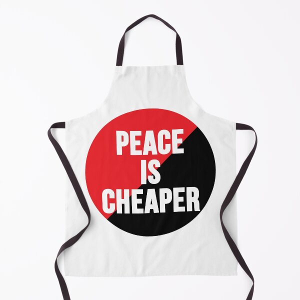 Item preview, Peace Is Cheaper designed and sold by RevolutionInPaint.