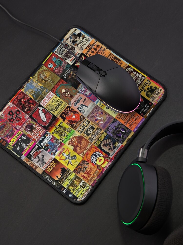 Disover Rock Band Mouse Pad