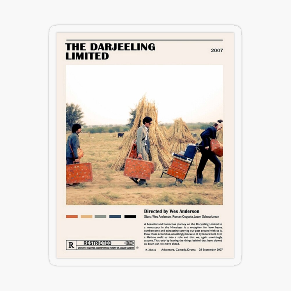 The Darjeeling Limited Film Alt-Poster Tote Bag for Sale by stephenalma