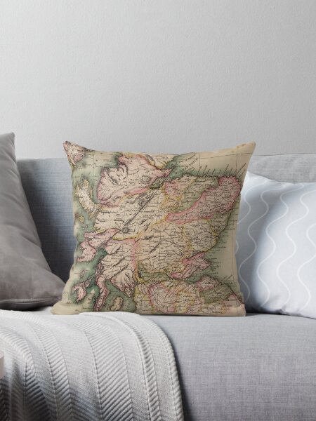 Item preview, Vintage Map of Scotland (1814)  designed and sold by BravuraMedia.