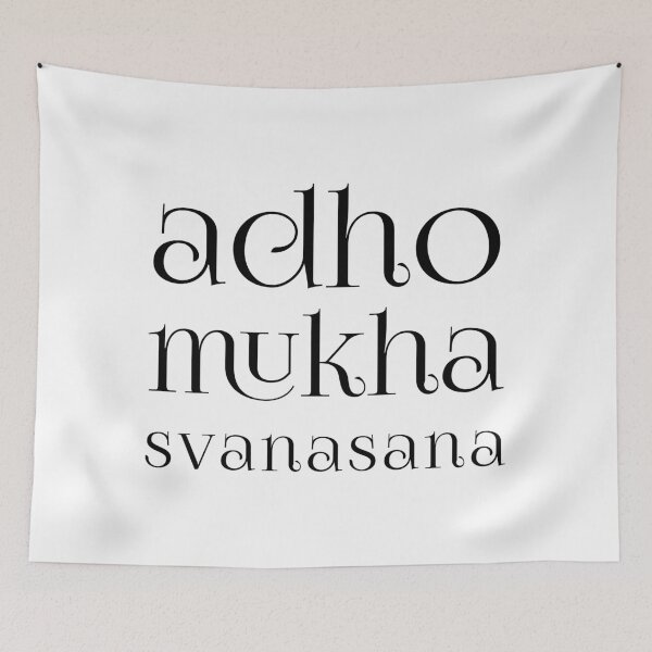 Item preview, Adho Mukha Svanasana designed and sold by wisemagpie.