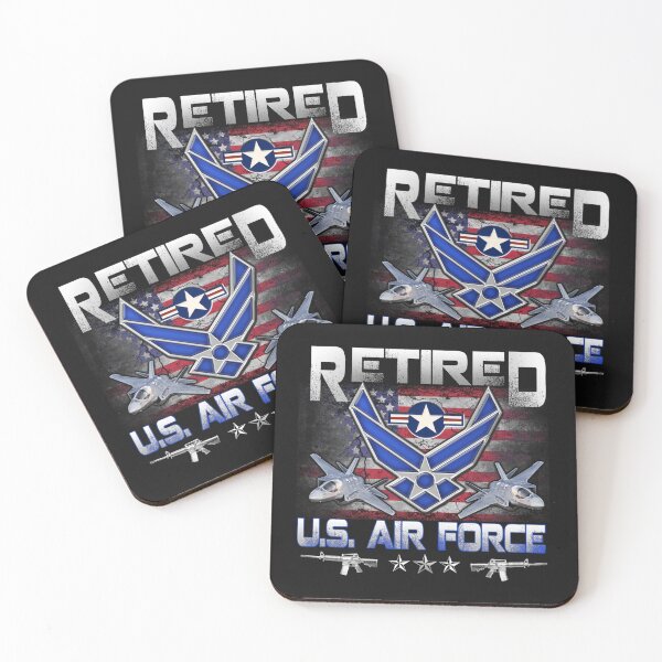 Item preview, Vintage Retired US Air Force Veteran T-Shirt Patriotic USAF T-Shirt designed and sold by Amancio-Scott.