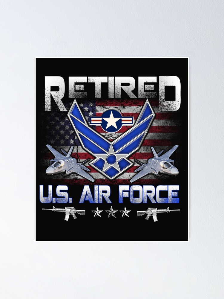 Retired Us Air Force Veteran T-Shirt