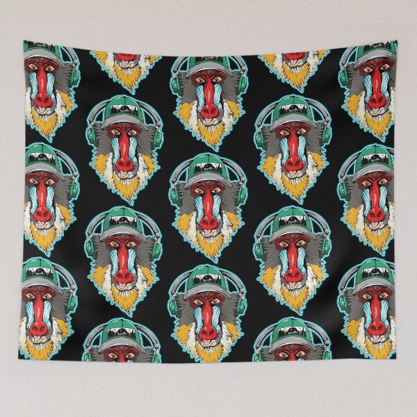 Item preview, Mandrill Monkey  designed and sold by drigue.