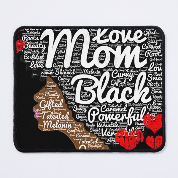 Item preview, Mother's Day African American Mom Word Art designed and sold by fefego818x.