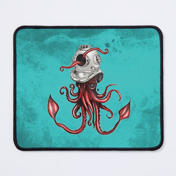 Item preview, Squid and Helmet designed and sold by fakeface.