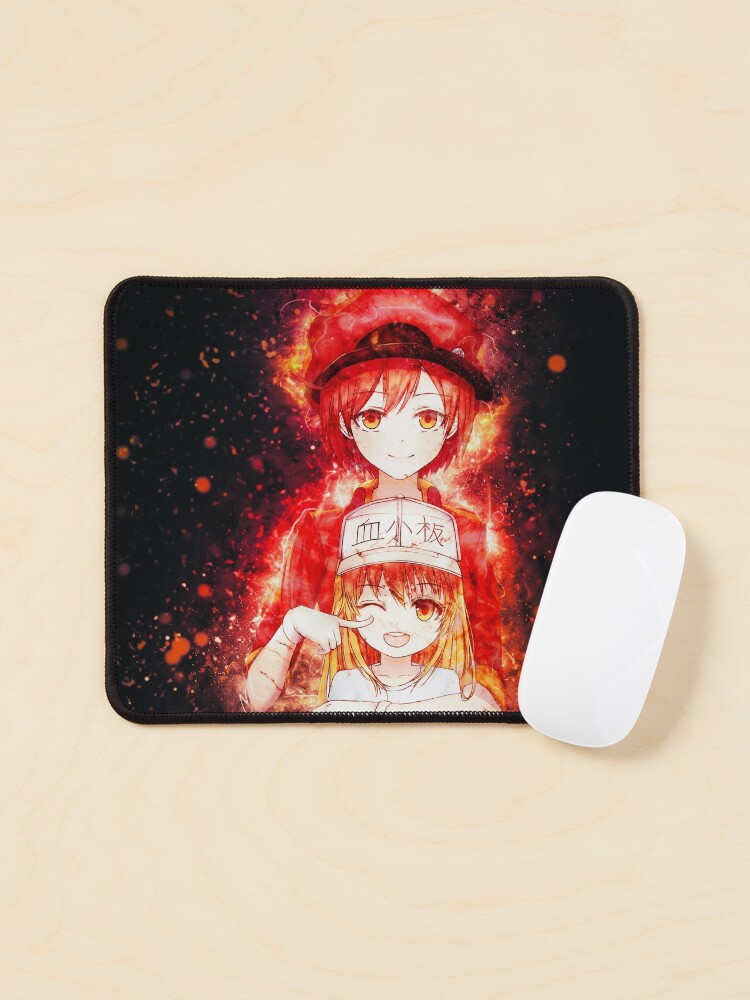 Red Blood Cell Cells At Work Anime girl Waifu Sticker for Sale by  Spacefoxart