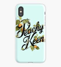 Peachy Keen : Mint iPhone Case