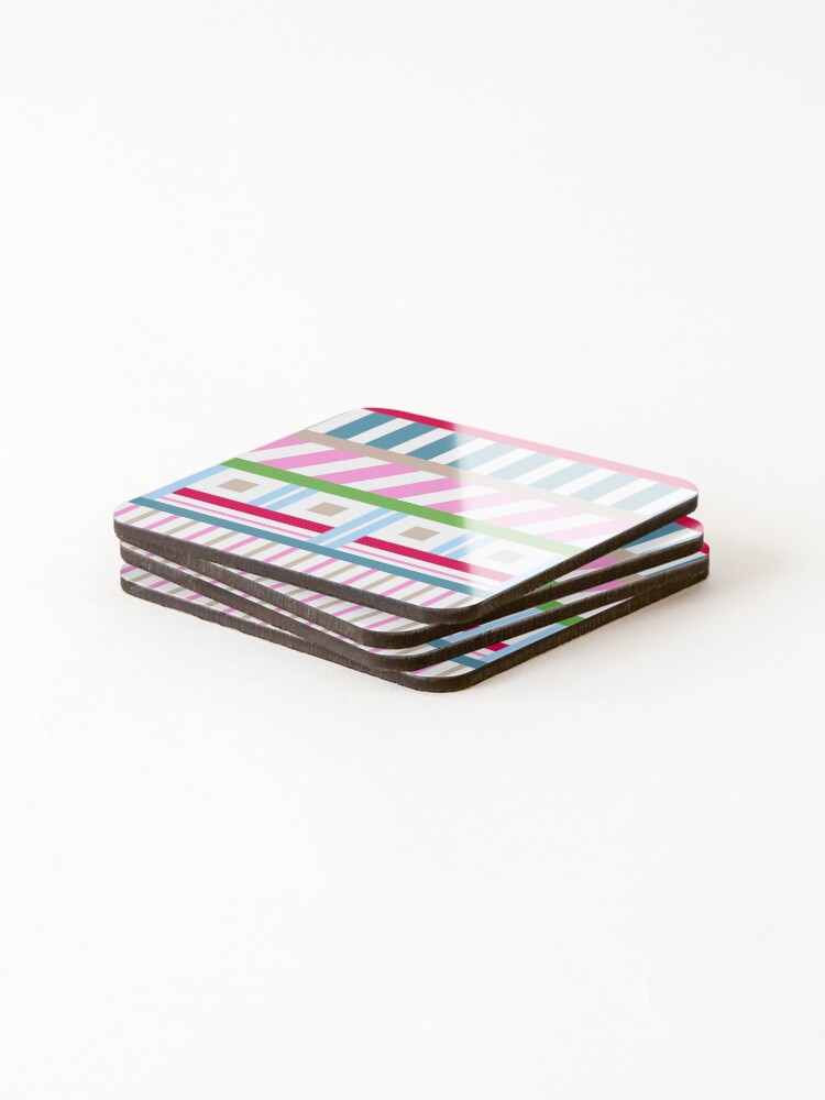 Thumbnail 4 of 5, Coasters (Set of 4), Geometric Pattern designed and sold by Lap-lab.