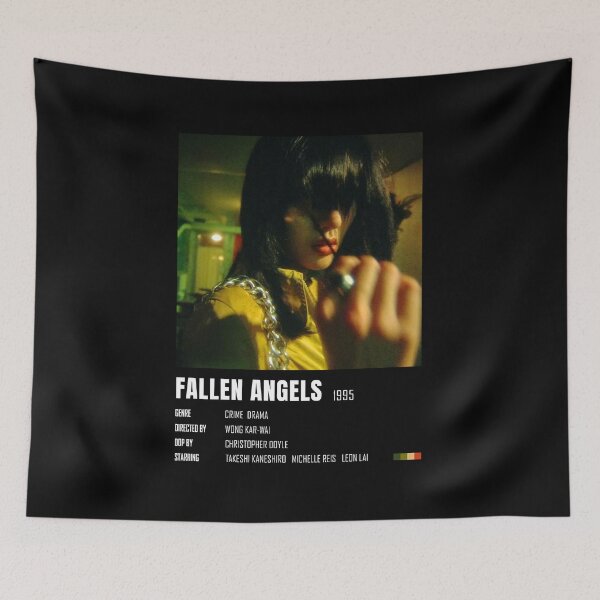 Item preview, Fallen Angels minimalist poster Classic love story designed and sold by MozellParisian.