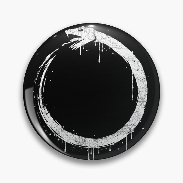 Item preview, Ouroborous - Snake eating its own tail - Dark alchemy designed and sold by zachholmbergart.