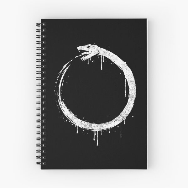 Item preview, Ouroborous - Snake eating its own tail - Dark alchemy designed and sold by zachholmbergart.
