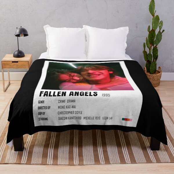Item preview, Fallen Angels minimalist poster Classic designed and sold by MozellParisian.