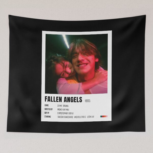 Item preview, Fallen Angels minimalist poster Classic designed and sold by MozellParisian.