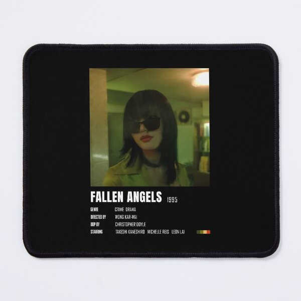 Item preview, Funny Gift Fallen Angels Minimalist Poster Retro Wave designed and sold by MozellParisian.