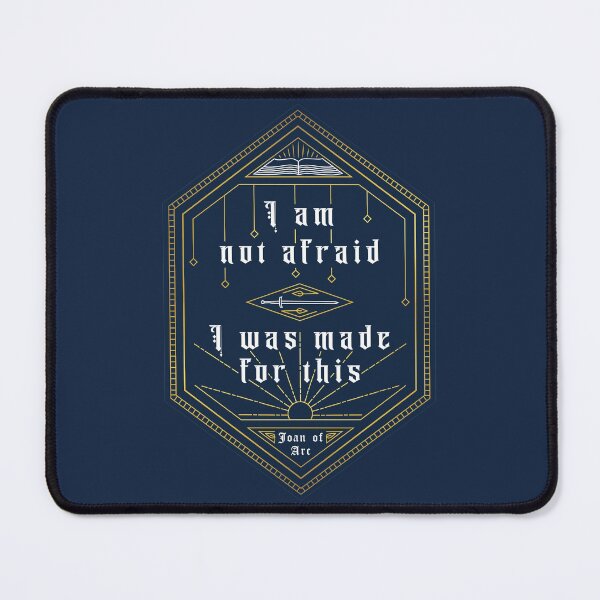 Item preview, Saint Joan of Arc Quote designed and sold by Beltschazar.
