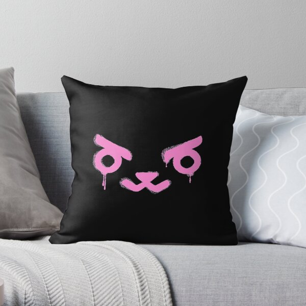 reaper OVERWATCH black cat d.va Kissen Sofakissen Pillow Bezug Cover 40x40CM 