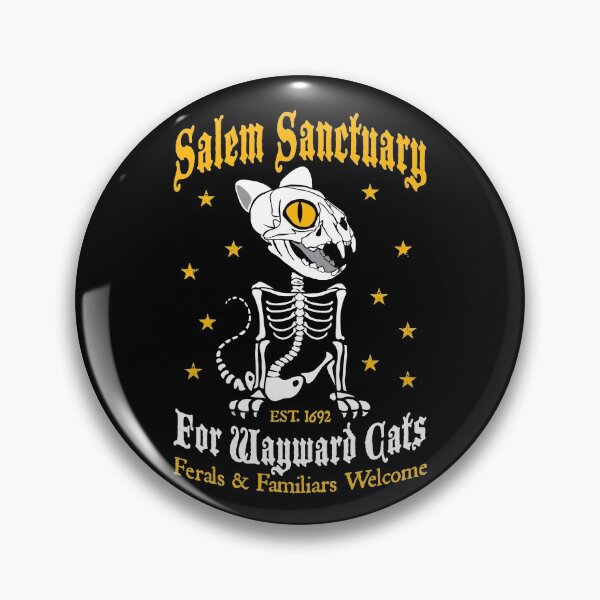 Item preview, Salem Sanctuary For Wayward Cats Ferals & Familiars Welcome designed and sold by GrandeDuc.