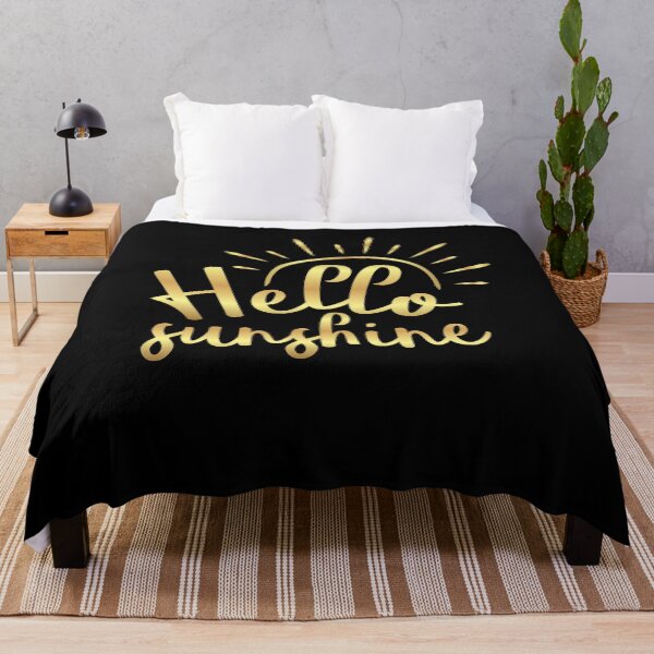 Item preview, Hello Sunshine Home decor House sign Invitation,  designed and sold by Hanna Kovalchuk.