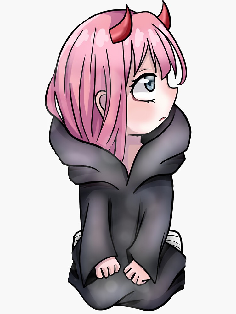 Darling Ohayo! (Good Morning, Darling!) - Zero Two  Sticker for