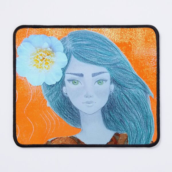Item preview, "SARTorial ART" - beautiful drawing of a lovely woman face by CoolCleverCute designed and sold by CoolCleverCute.