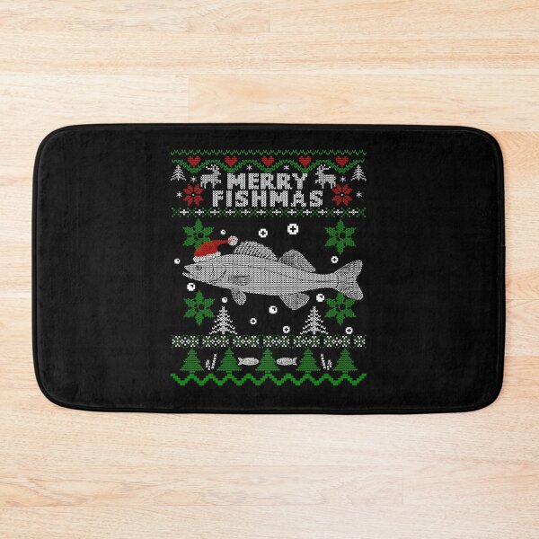 Item preview, Merry Fishmas Walleye Fisherman Gift Fishing Ugly Christmas designed and sold by ferverena4.